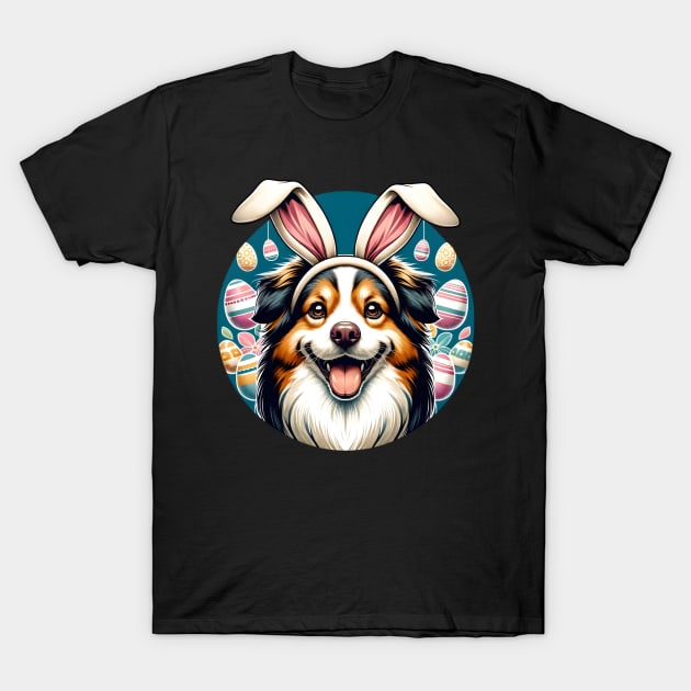 Taiwan Dog Celebrates Easter with Bunny Ears Joy T-Shirt by ArtRUs